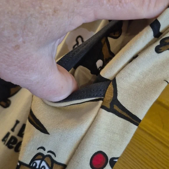 Lazy One Womens PJ Pants Large Wiener Dog Dachshund Sleeper Loungewear Comfy - Picture 4 of 13